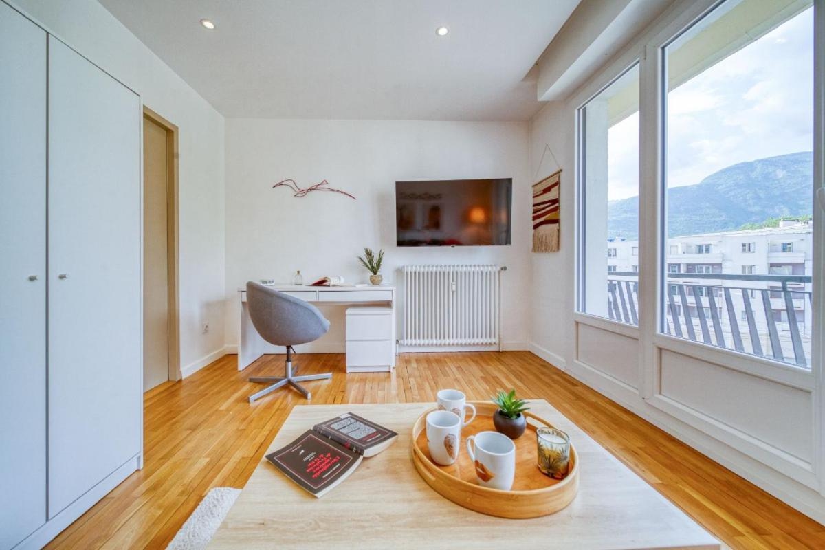 Le Joli Stade, Appartement Avec Magnifique Vue, Grenoble, Rhone Alpes Екстериор снимка