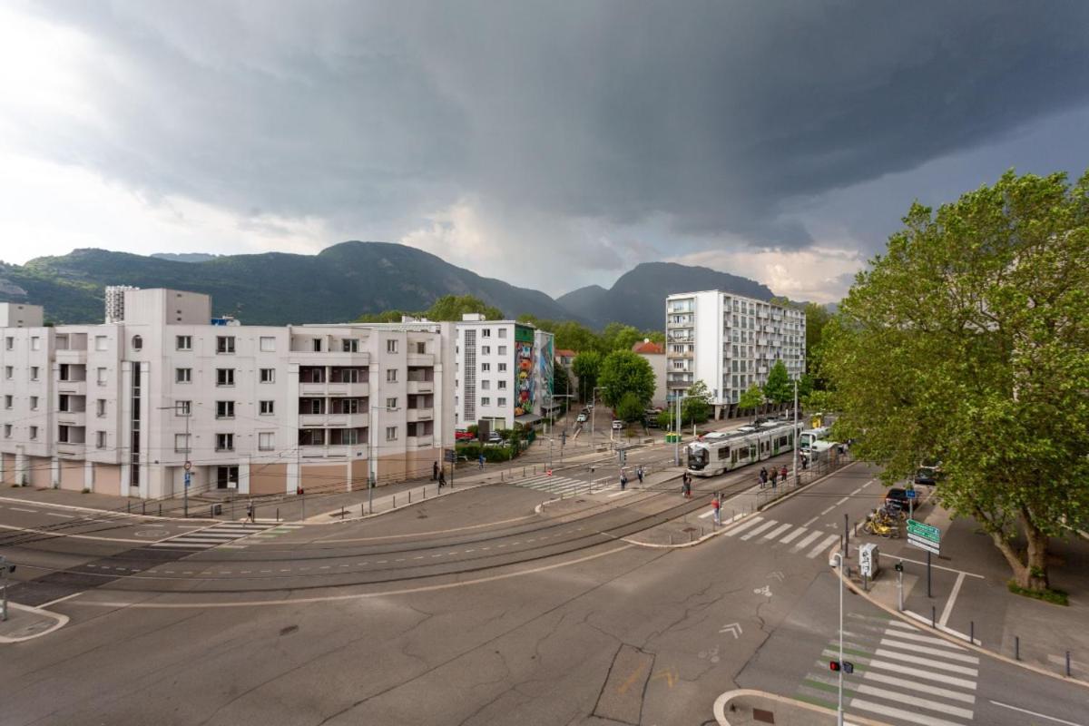 Le Joli Stade, Appartement Avec Magnifique Vue, Grenoble, Rhone Alpes Екстериор снимка
